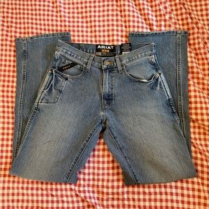 Ariat Rebar Men's Relaxed Fit Blue Jeans